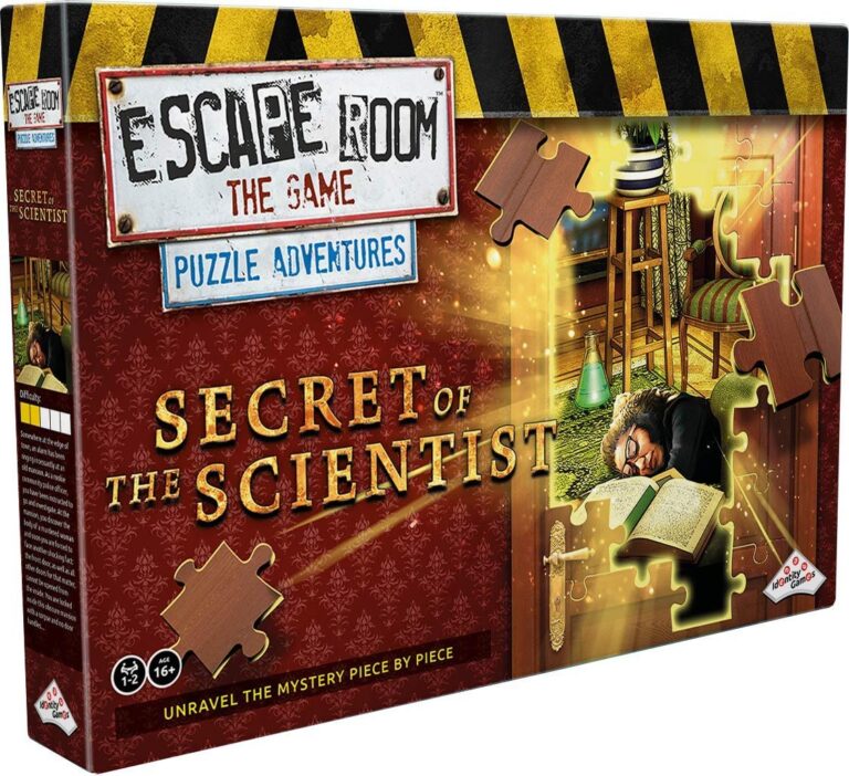 Escape Room: The Game - Secret of the Scientist puzzle adventure box