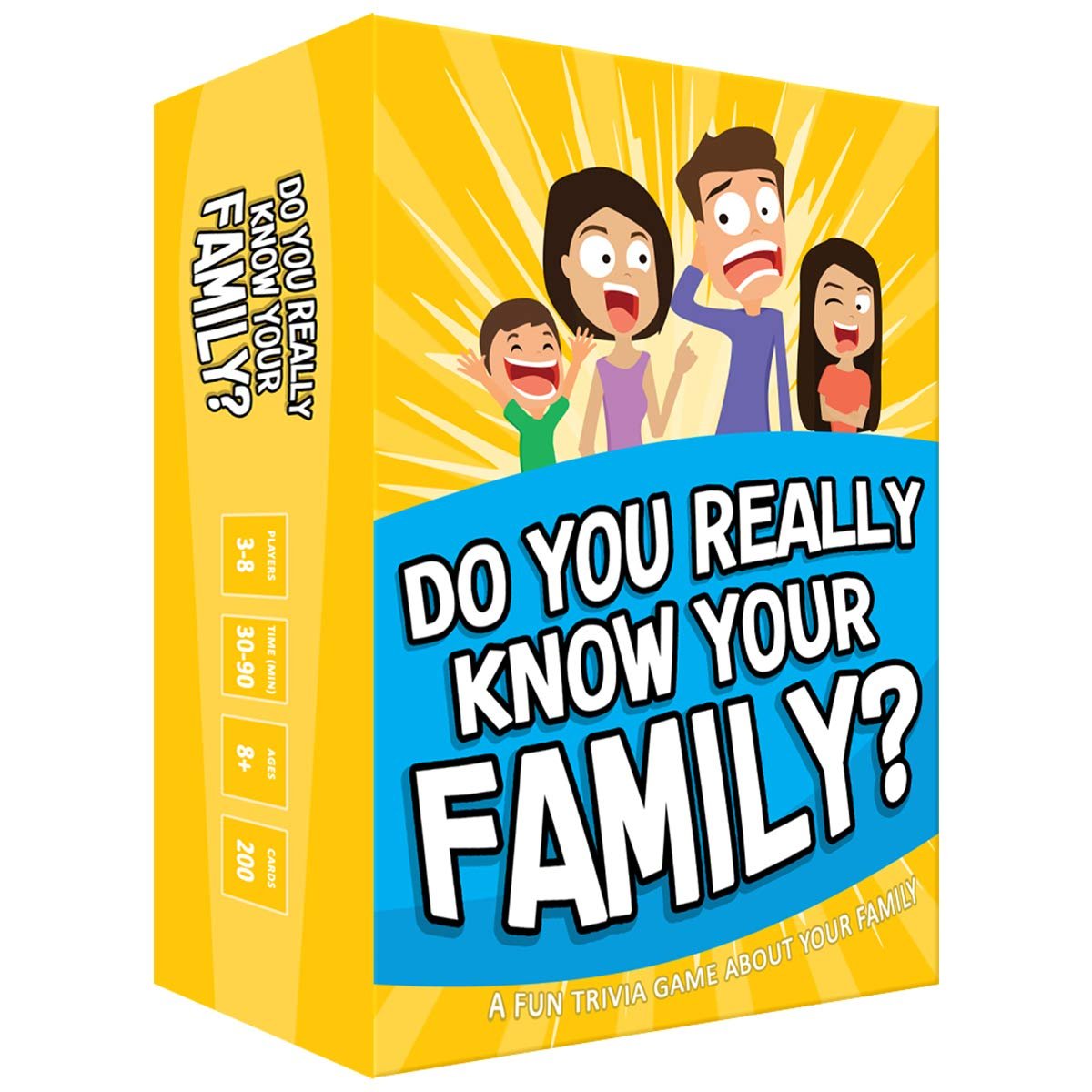 Box for "Do You Really Know Your Family?" trivia game